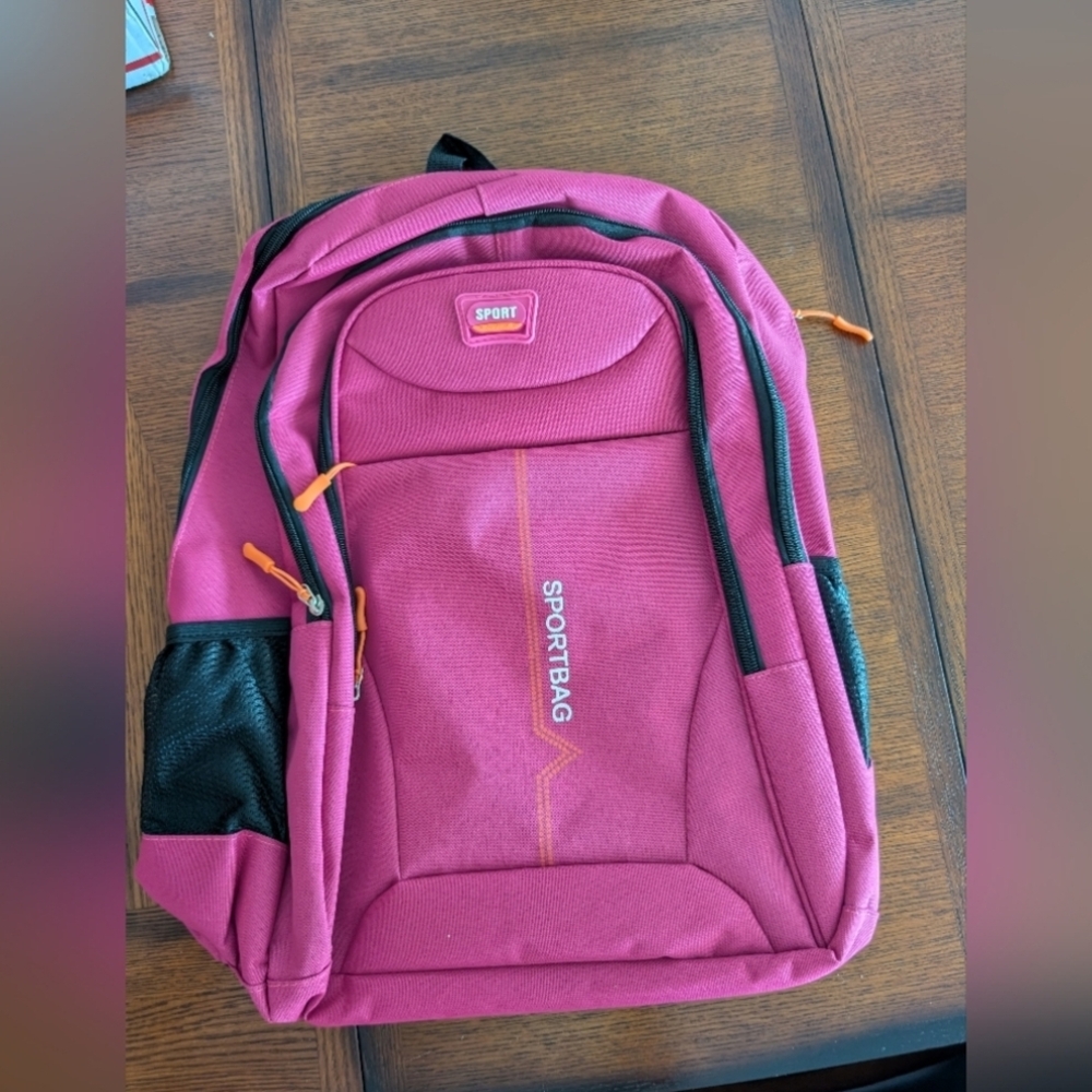 Kids Fuschia Backpack